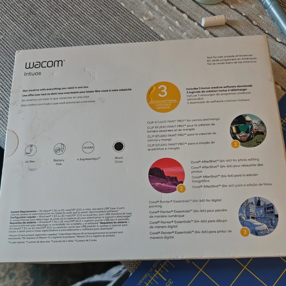 Waycom Black Drawing Tablet